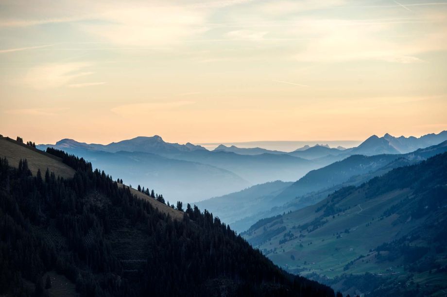 Berglandschaft Adelboden